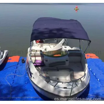 Profesional ambiental de alta calidad modular HDPE Plastic Flotating Boat Jetty